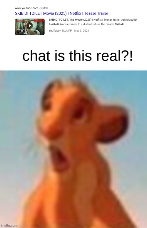 image tagged in chat is this real | made w/ Imgflip meme maker