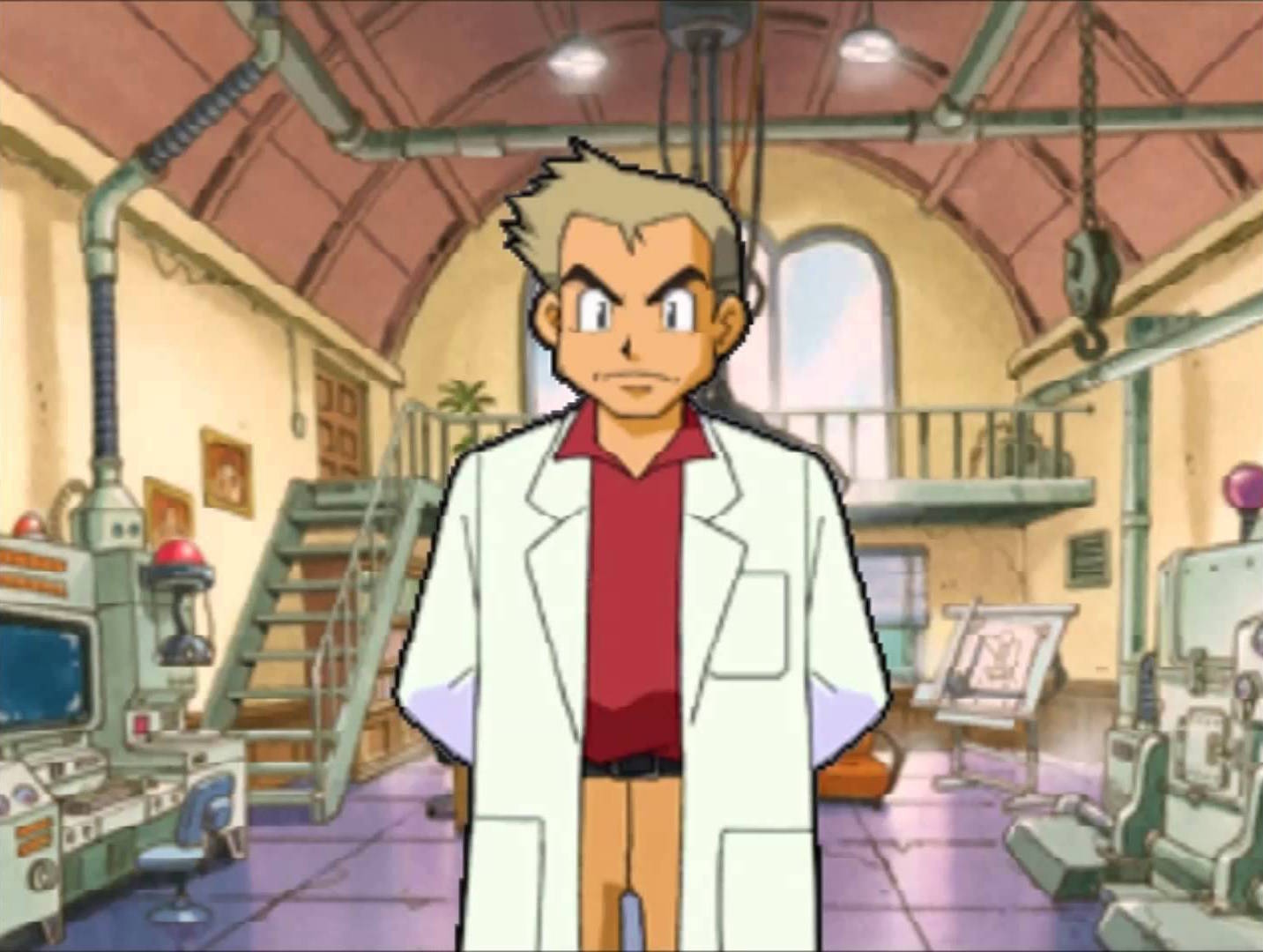 High Quality professor oak judge Blank Meme Template