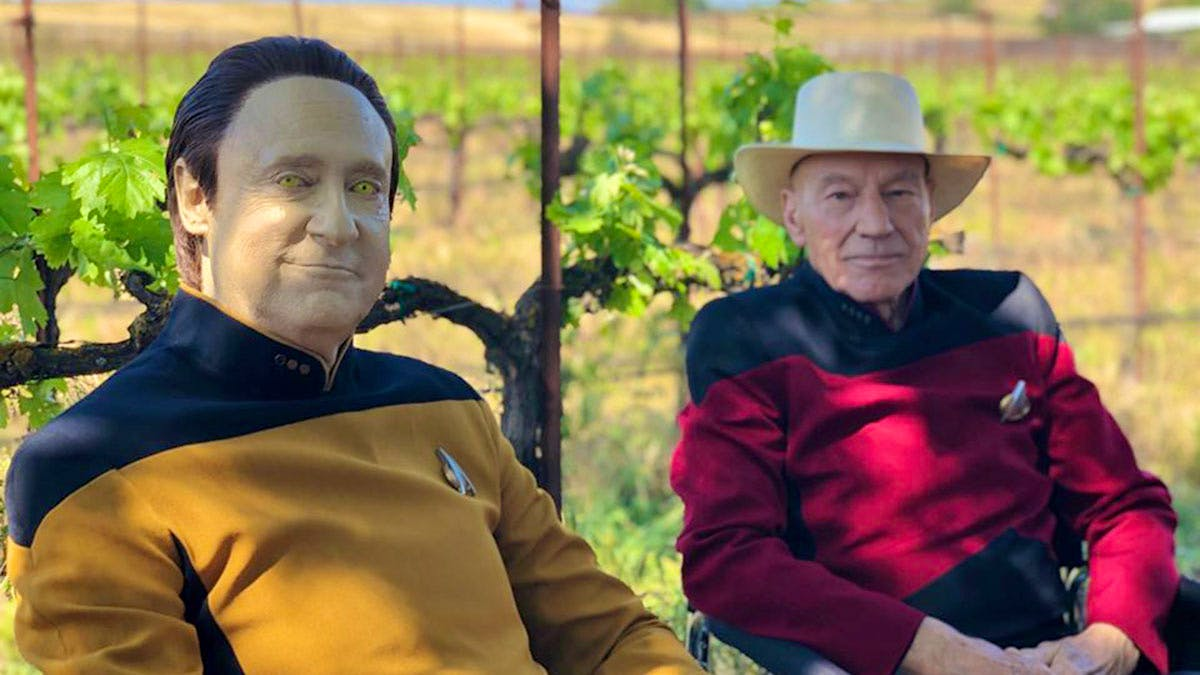 Picard Data Winery Blank Meme Template