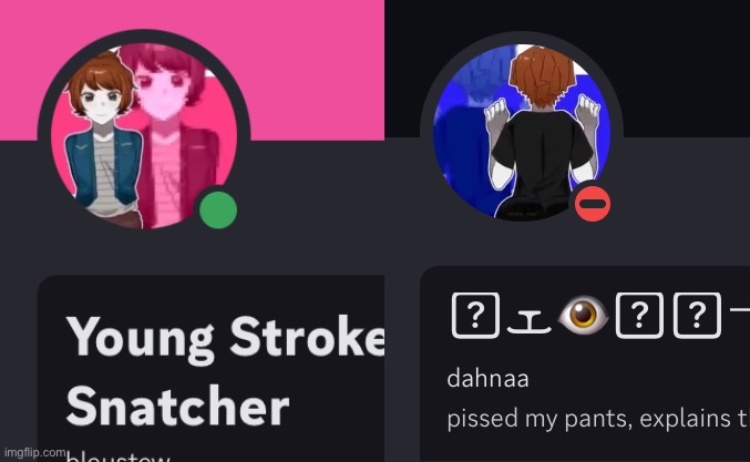 You guys fw the matching pfps? | made w/ Imgflip meme maker