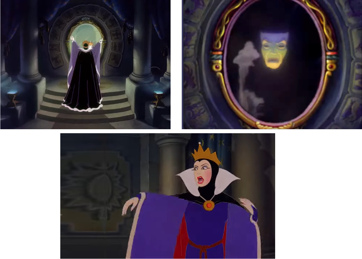 Snow white mirror mirror Blank Meme Template