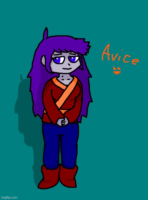 Avice but drawn well (RP if you want) | made w/ Imgflip meme maker