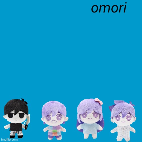 Blank Weezer blue album edit | omori | image tagged in blank weezer blue album edit | made w/ Imgflip meme maker