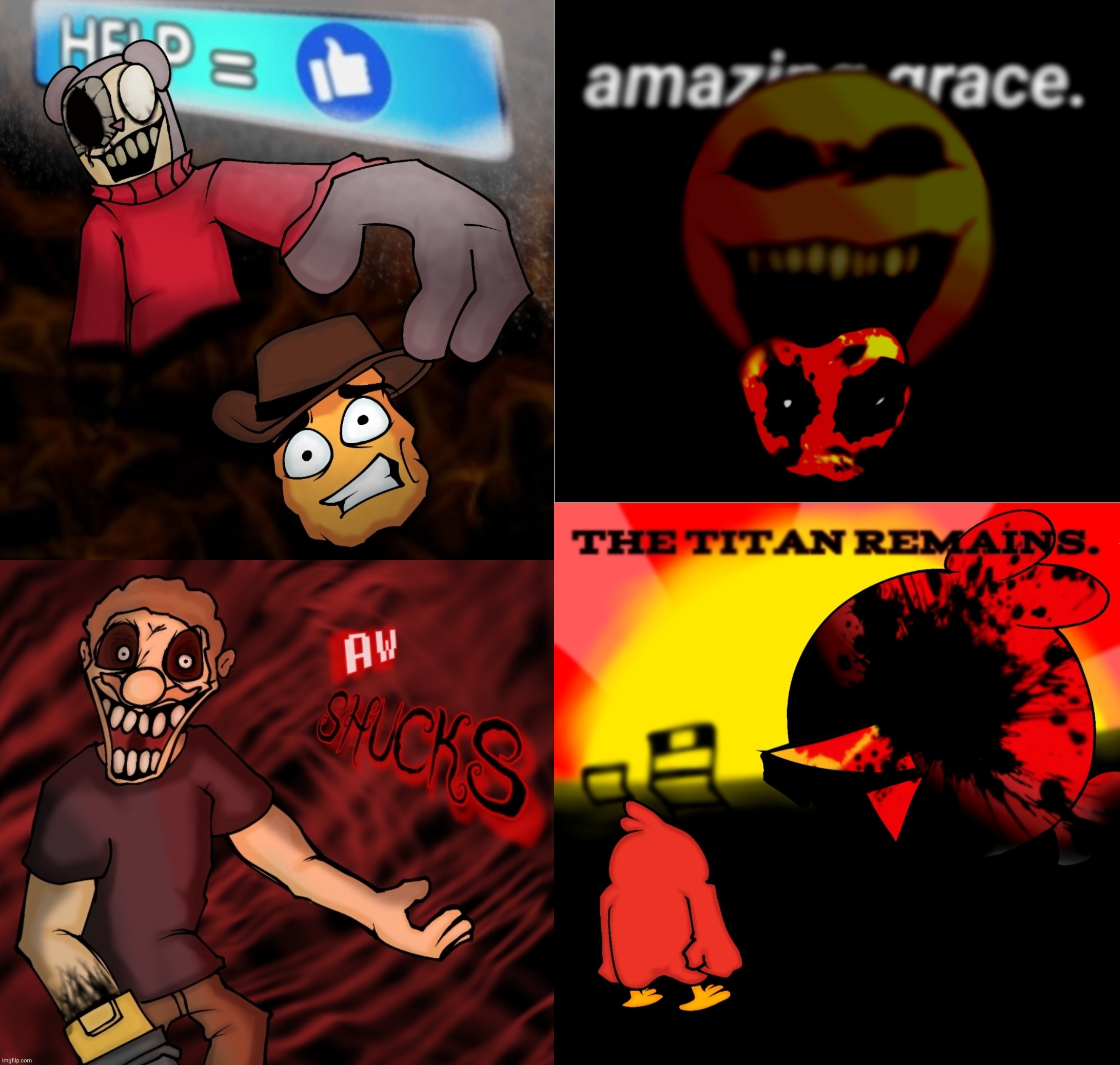 All fnf/aethos related mod art | made w/ Imgflip meme maker