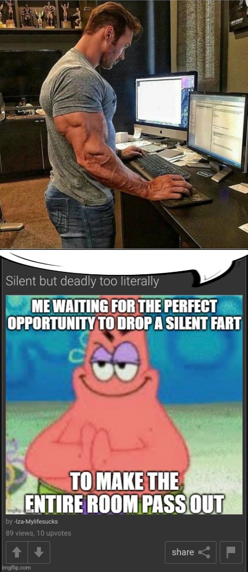 image tagged in chad laptop | made w/ Imgflip meme maker