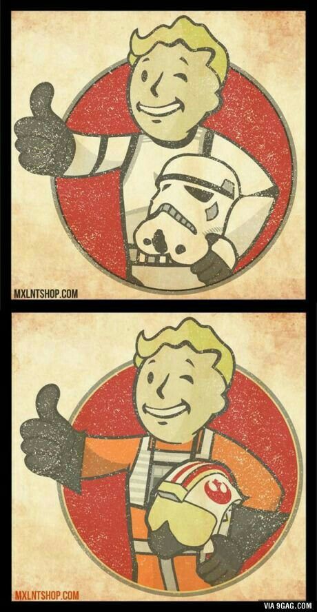 Fallout Wars Blank Meme Template