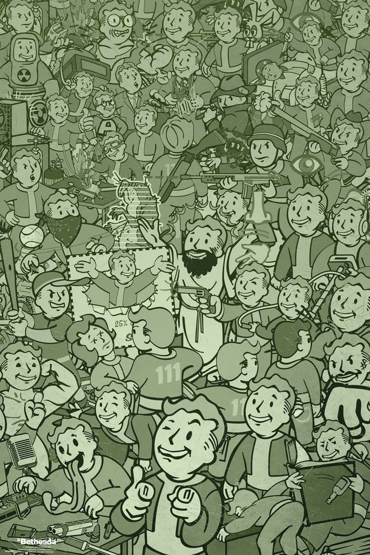 Fallout Vault Boy Perks Edition Blank Meme Template