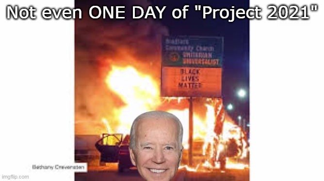 Not even ONE DAY of "Project 2021" | made w/ Imgflip meme maker