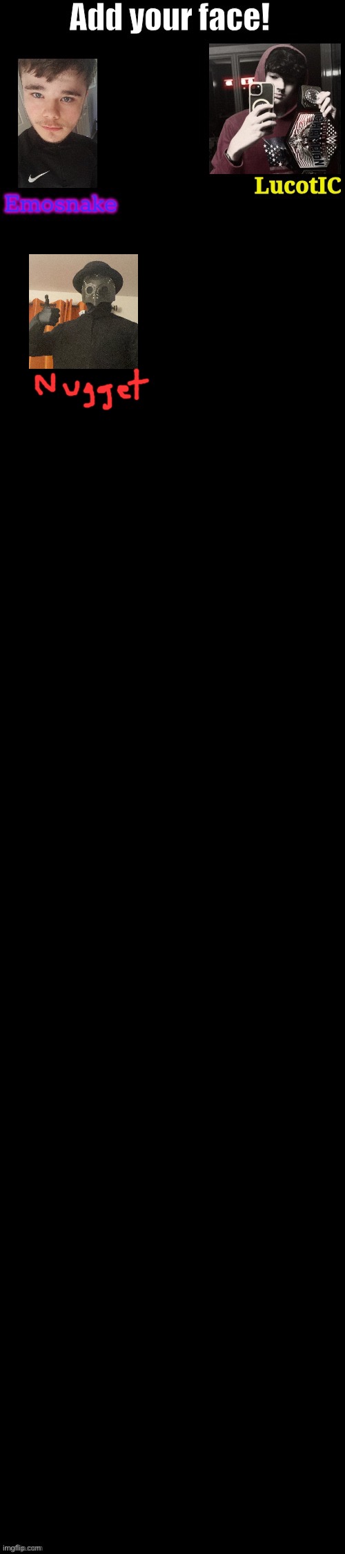 bro actually thinks i’m gonna do a face reveal | made w/ Imgflip meme maker