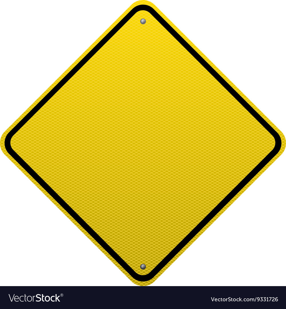 Caution sign Blank Meme Template