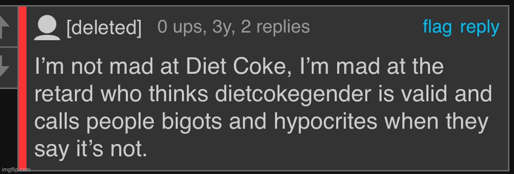 DIETCOKEGENDER IS VALID | made w/ Imgflip meme maker