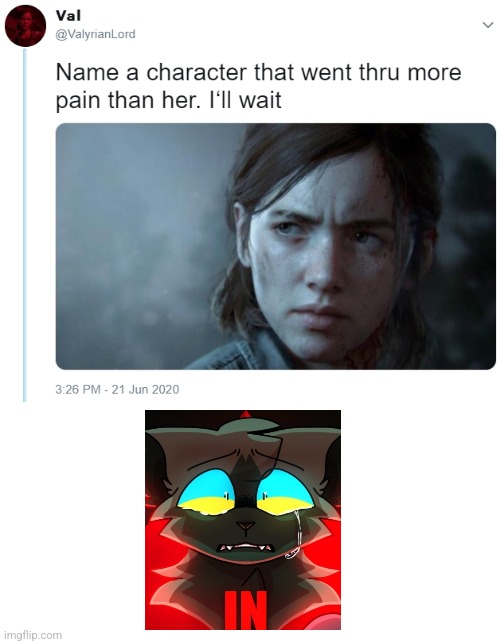 Poor bean | image tagged in name one character who went through more pain than her | made w/ Imgflip meme maker