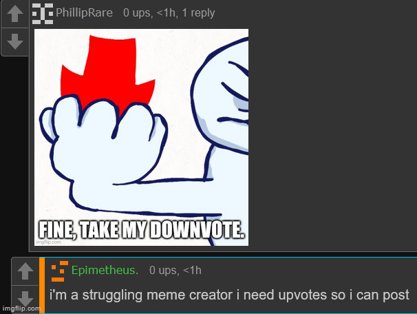 lmfao i literally have almost a million points | made w/ Imgflip meme maker