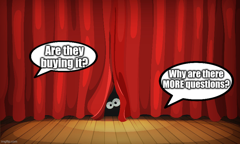 Who's really pulling the strings | Are they buying it? Why are there MORE questions? | image tagged in memes | made w/ Imgflip meme maker