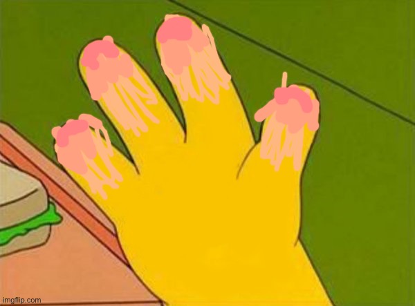 lenny white carl black homer simpsons' hand | image tagged in lenny white carl black homer simpsons' hand | made w/ Imgflip meme maker
