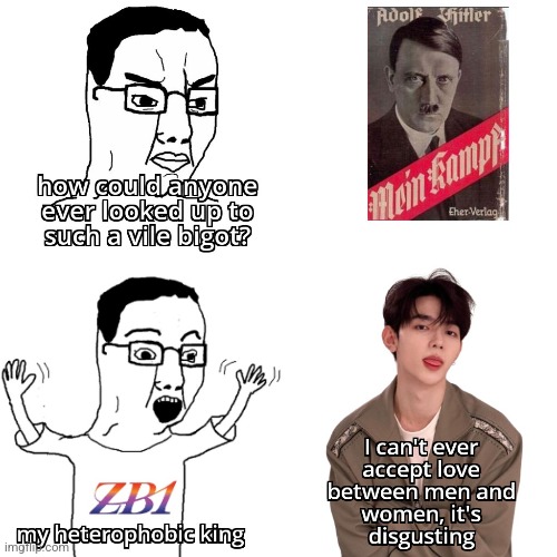 History repeats itself | image tagged in chudjak,zhang hao | made w/ Imgflip meme maker