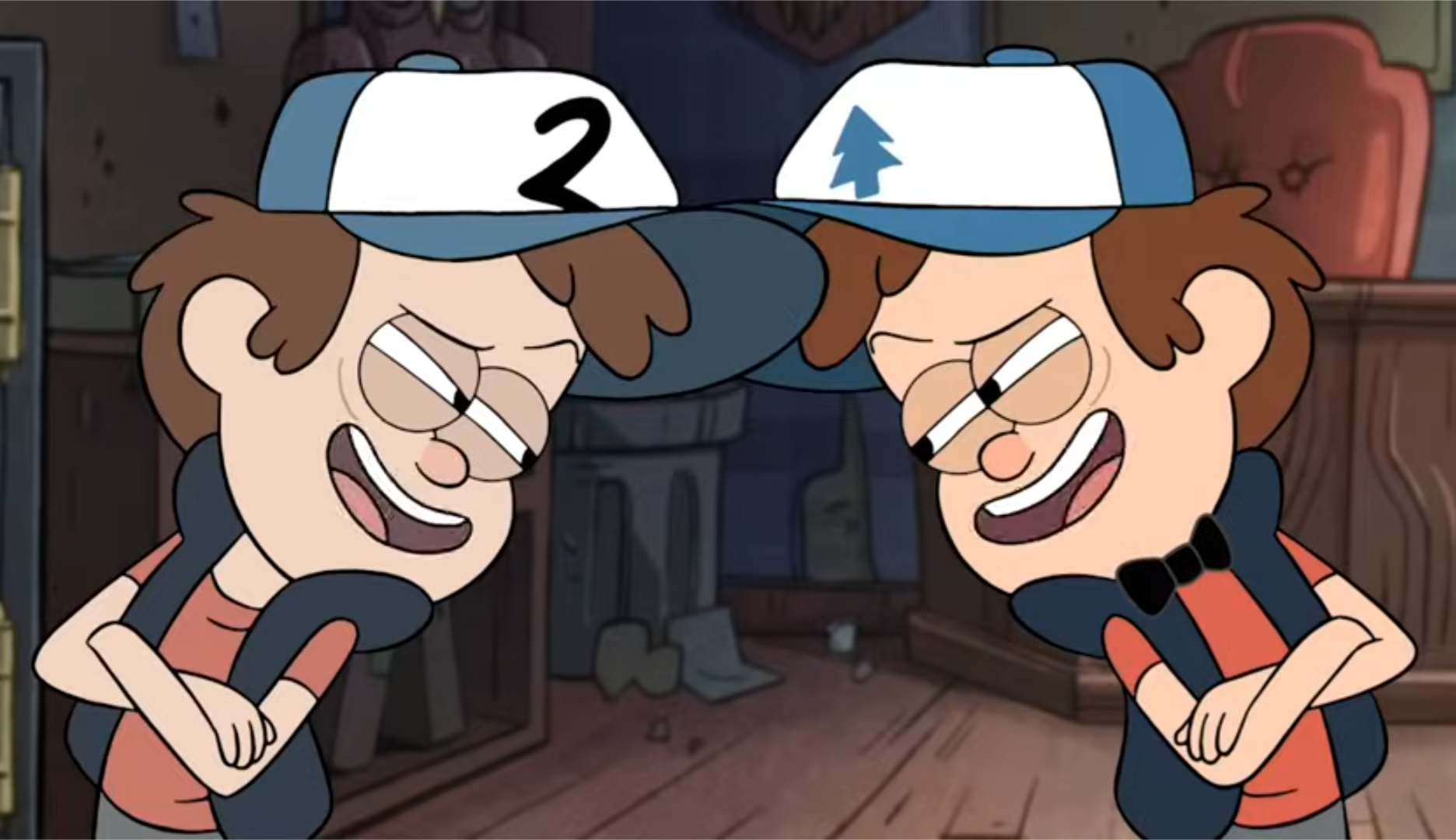 High Quality Dipper And Tyrone Blank Meme Template