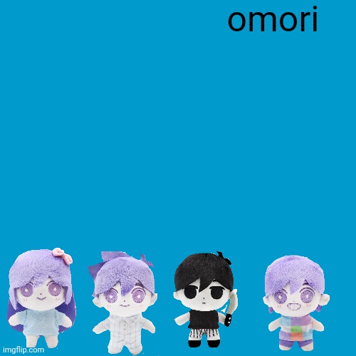 Blank Weezer blue album edit | omori | image tagged in blank weezer blue album edit | made w/ Imgflip meme maker