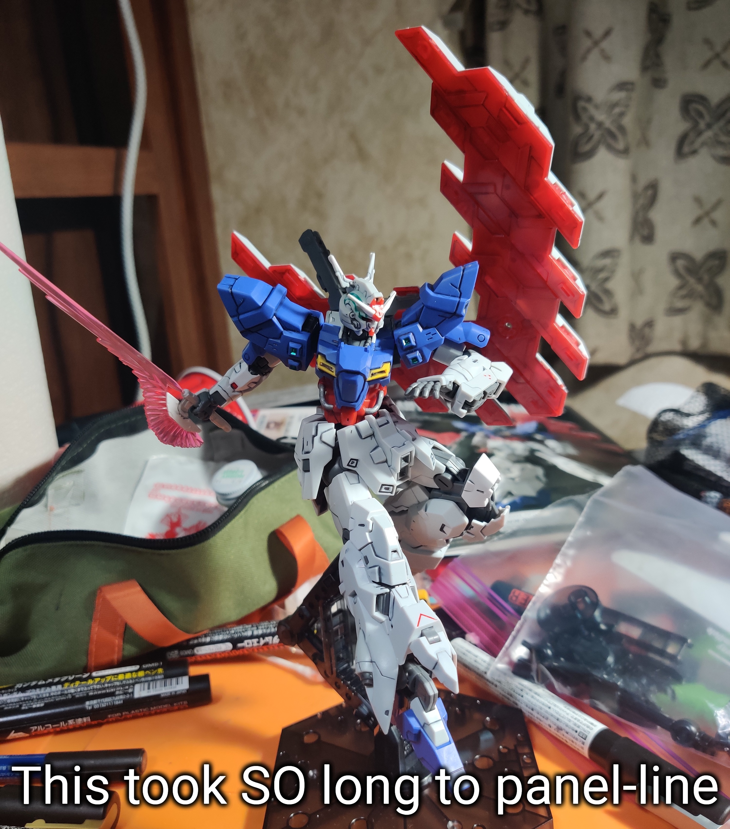Sure it's a high grade but with the sheer amount of detail I wouldn't blame you for thinking it's real grade | This took SO long to panel-line | made w/ Imgflip meme maker