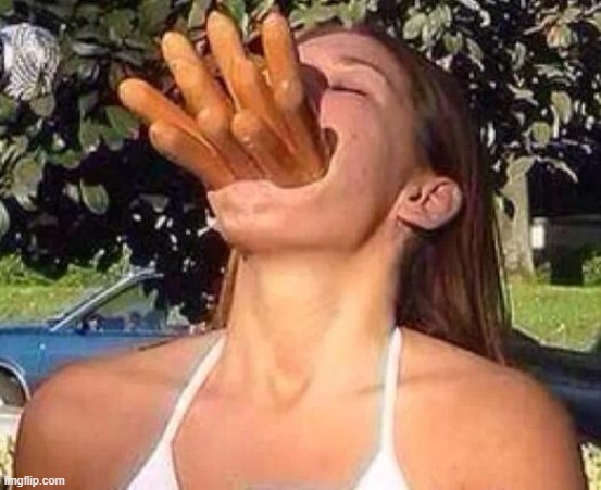 hot dog girl | image tagged in hot dog girl | made w/ Imgflip meme maker
