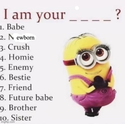 society expects me to crop ALL of it | ewborn | made w/ Imgflip meme maker