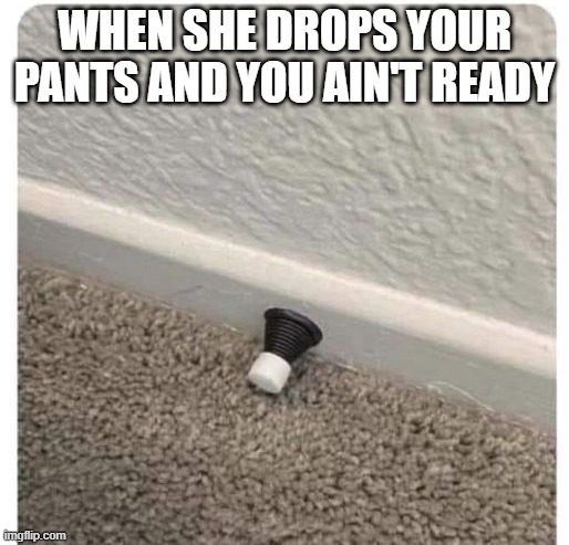 It's Cold | WHEN SHE DROPS YOUR PANTS AND YOU AIN'T READY | image tagged in sex jokes | made w/ Imgflip meme maker