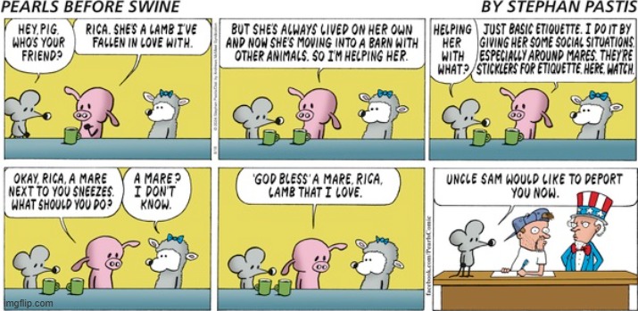 Pearls before swine | image tagged in comics | made w/ Imgflip meme maker