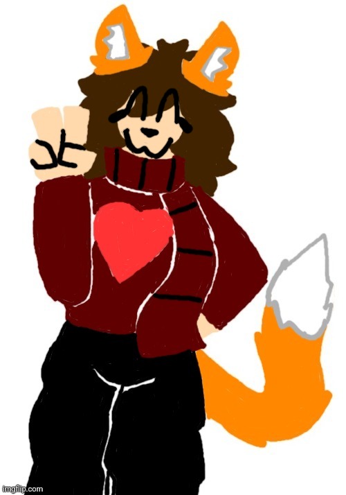 Drawing of Scarf, owned by, well, Scarf | made w/ Imgflip meme maker