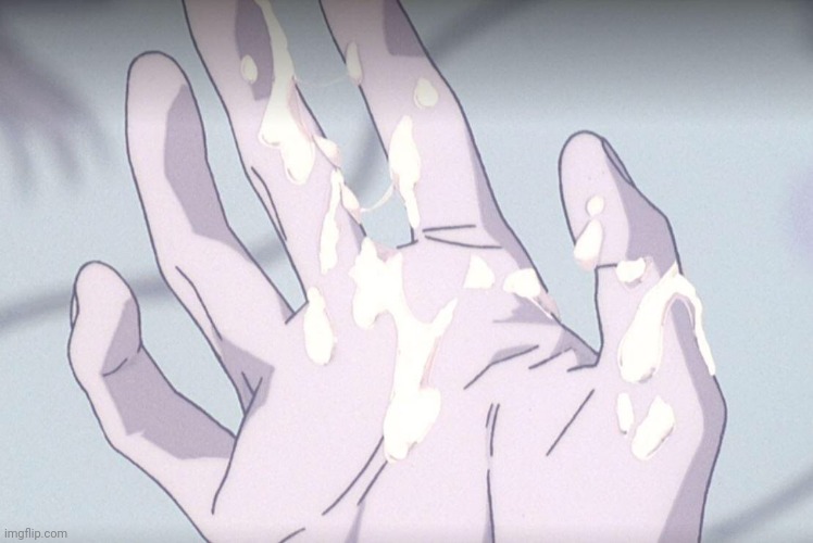 Shinji's Hand End of Evangelion | image tagged in shinji's hand end of evangelion | made w/ Imgflip meme maker