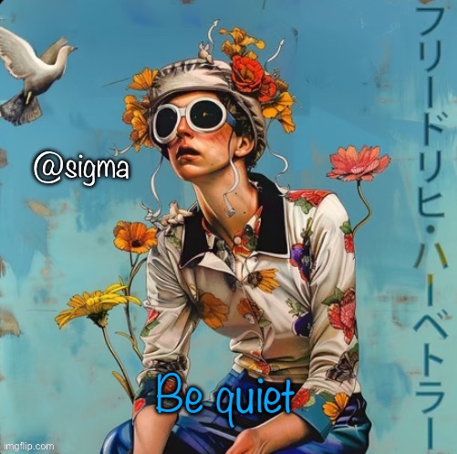 Jojolion | Be quiet | image tagged in jojolion | made w/ Imgflip meme maker