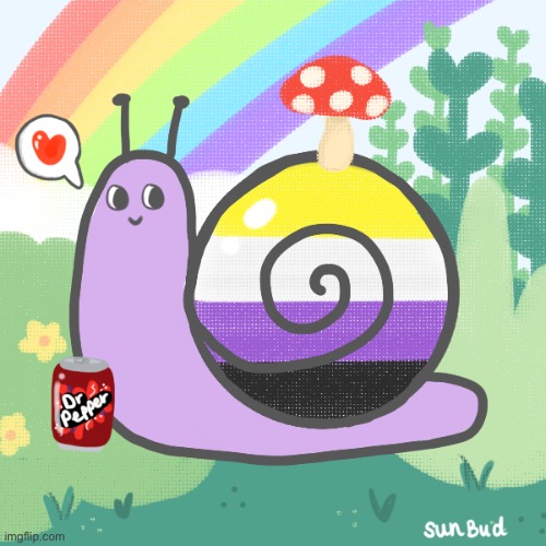 Snail picrew cus our mod Millie likes snails | image tagged in lgbtq,picrew | made w/ Imgflip meme maker