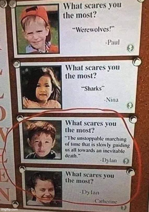 I’d be scared of Dylan too | made w/ Imgflip meme maker