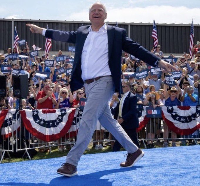 High Quality Tim walz Blank Meme Template