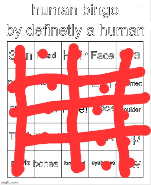 So close to a perfect bingo | image tagged in huh | made w/ Imgflip meme maker