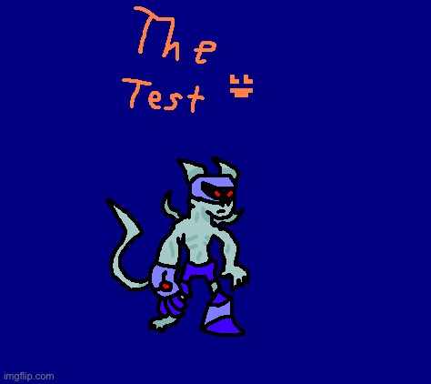 A creepy boss fight I came up with | made w/ Imgflip meme maker