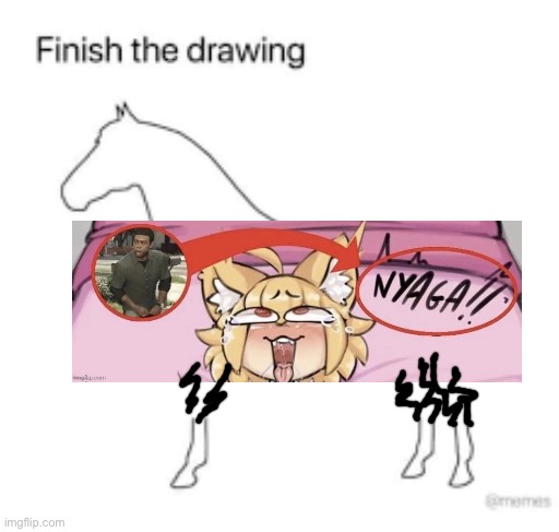 Finish the drawing | image tagged in finish the drawing | made w/ Imgflip meme maker