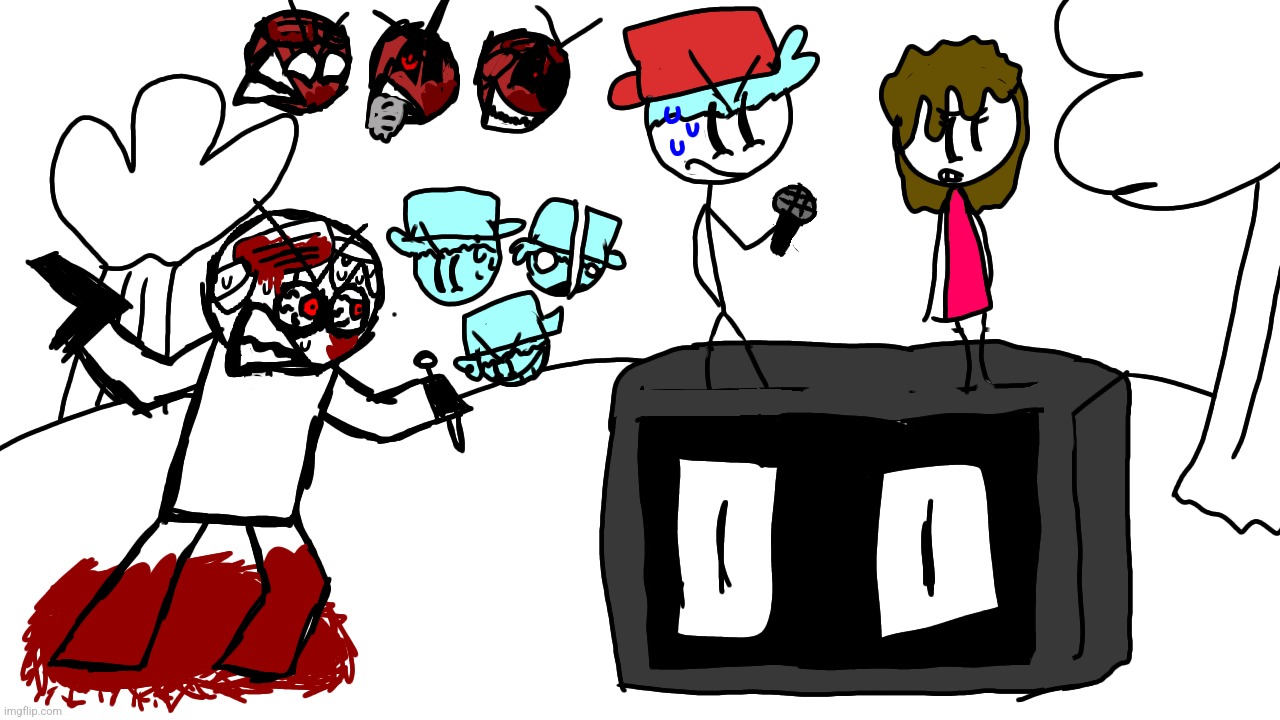 SLAUGHTER (VS FLIPPY: FLIPPED OUT!) MALMIX/J-SIDES | made w/ Imgflip meme maker