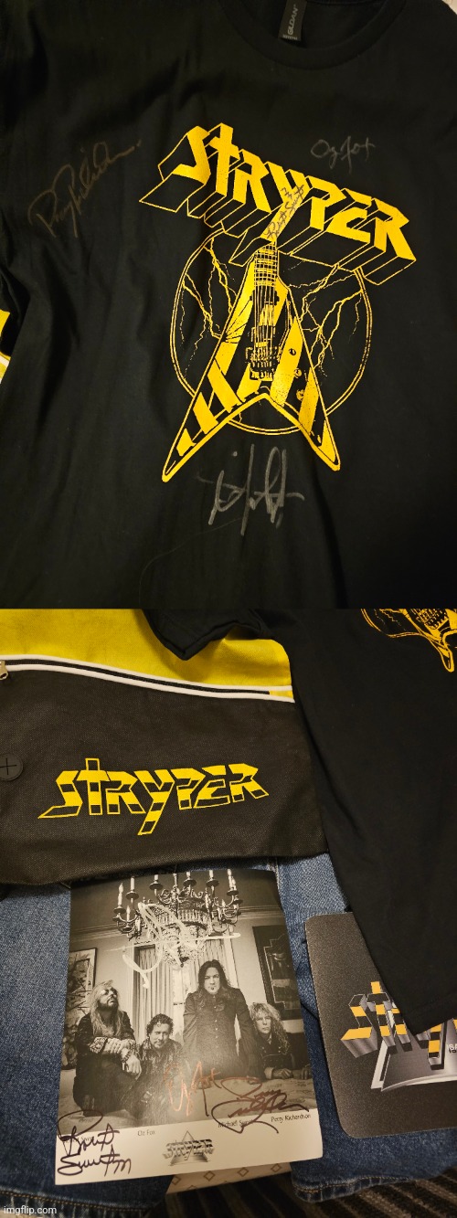 I got to meet Stryper backstage | made w/ Imgflip meme maker