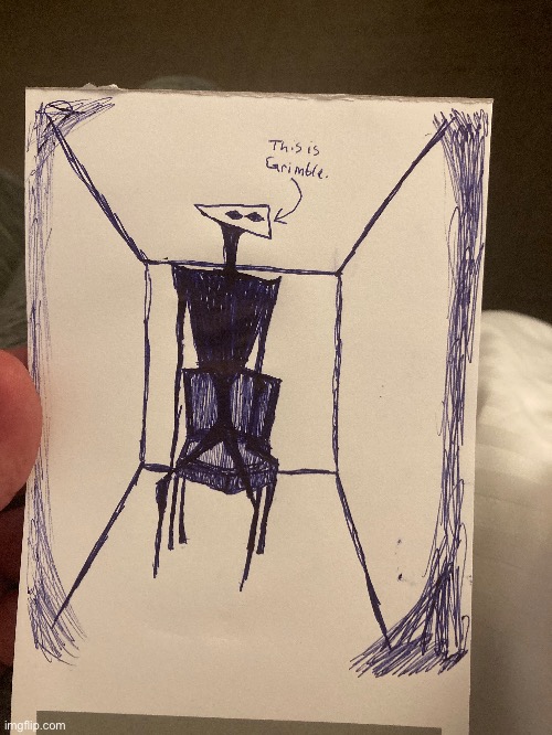 Say hi to grimble | made w/ Imgflip meme maker