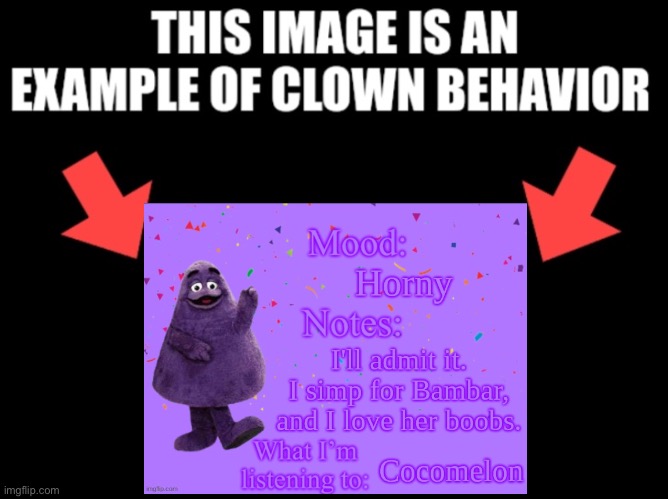 This image is an example of clown behavior dark mode | image tagged in this image is an example of clown behavior dark mode | made w/ Imgflip meme maker