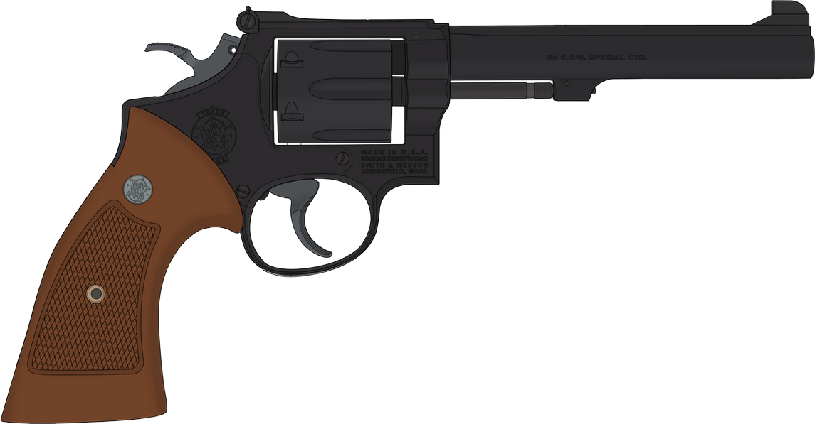 High Quality Smith and Wesson Model 14(Re-Arranged ver.) Blank Meme Template