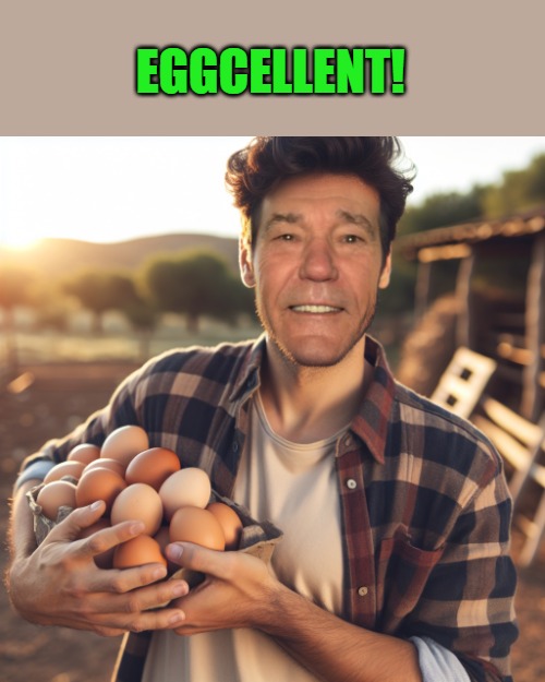 EGGCELLENT! | made w/ Imgflip meme maker