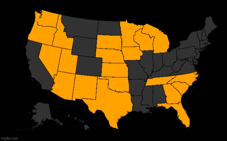 States I’ve been to currently | made w/ Imgflip meme maker