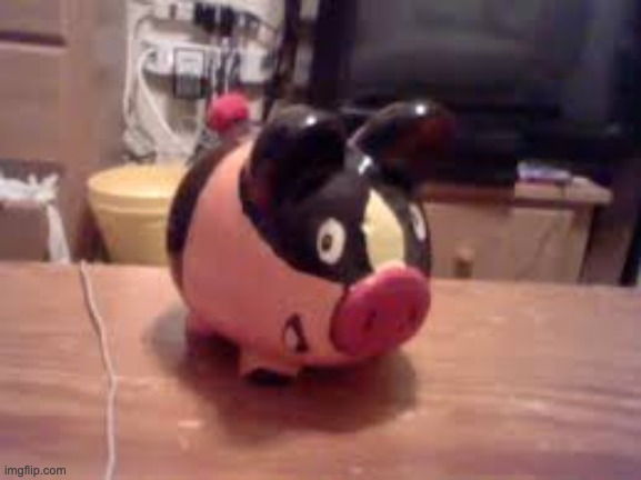 Tepig piggy bank (not mine lol) | image tagged in tepig piggy bank not mine lol | made w/ Imgflip meme maker