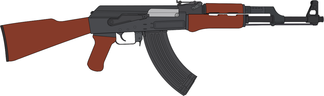 High Quality AK-47 (Re-arranged ver.) Blank Meme Template