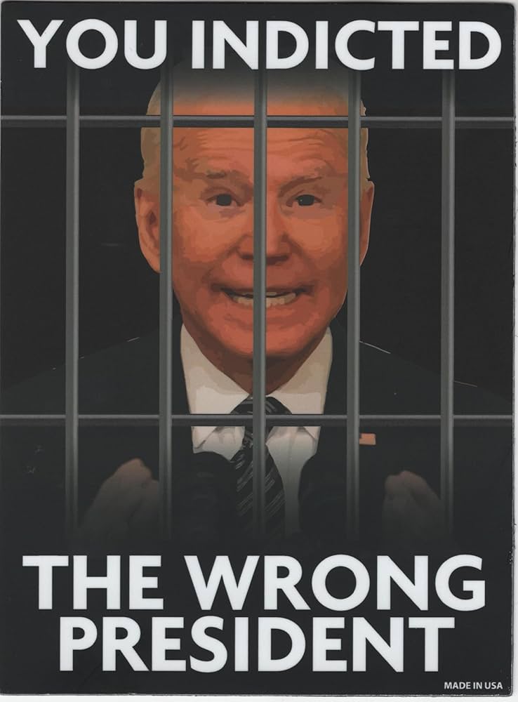 Biden Behind Bars Blank Meme Template