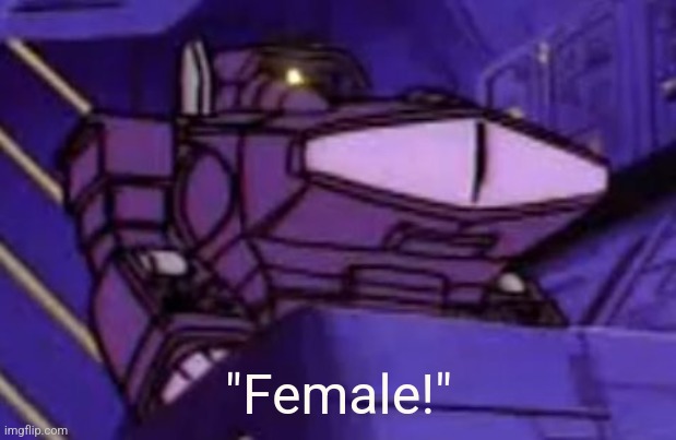 "Female!" | made w/ Imgflip meme maker