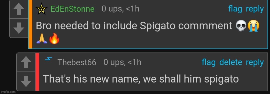 Spigato | image tagged in spigato | made w/ Imgflip meme maker