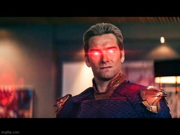 Homelander Laser Eyes | image tagged in homelander laser eyes | made w/ Imgflip meme maker