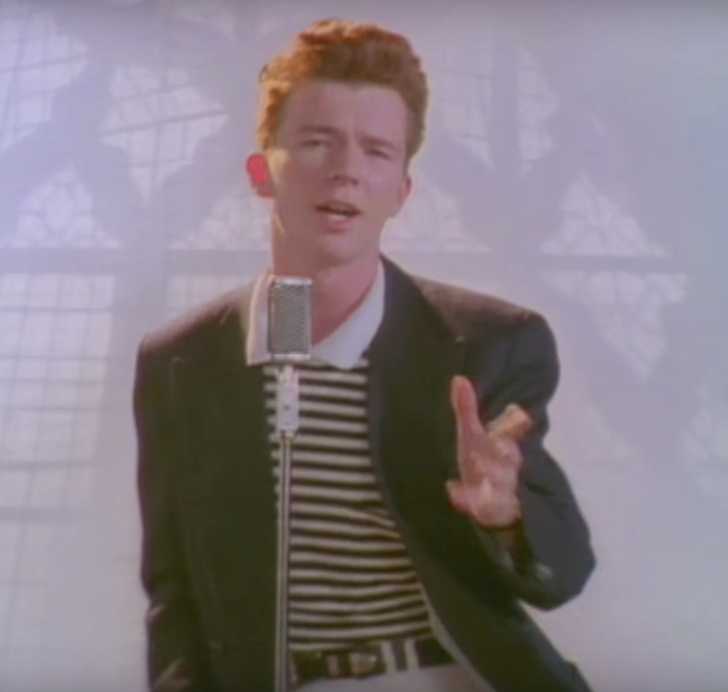 rickroll Blank Meme Template